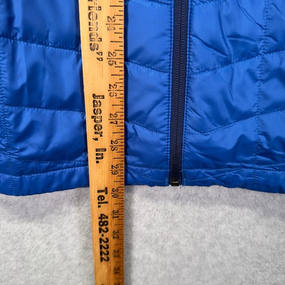 LL Bean Jacket Womens 3X Plus Blue Primaloft Packaway Puffer Hiking Outdoors - Picture 4 of 6